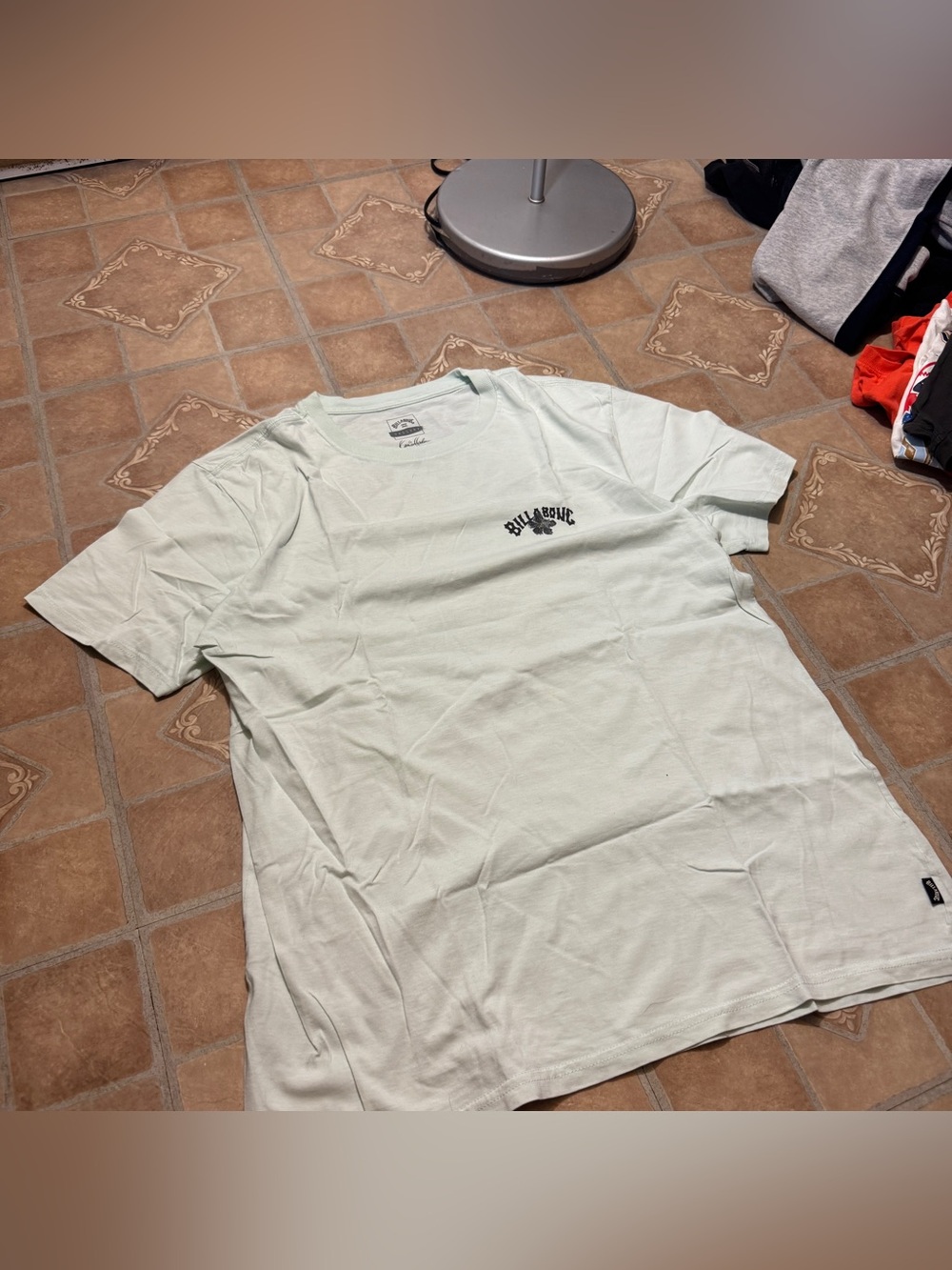 Billabong Gallery Cameron Mader Graphic T-Shirt - Menβs Large Mint / Light Sage
